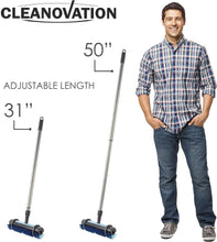 Load image into Gallery viewer, Ergonomic Floor Scrub Brush with 32oz Shampoo for Hassle-Free Carpet Cleaning