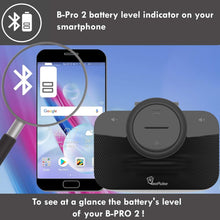 Load image into Gallery viewer, Bluetooth Hands-Free Car Speakerphone B-PRO 2 with Hi-Fi Sound &amp; Voice Control