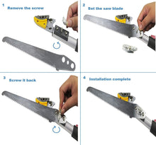 Load image into Gallery viewer, 5.6-13 Foot Extendable Tree Pruner &amp; Pole Saw - Manual Pruning Made Easy