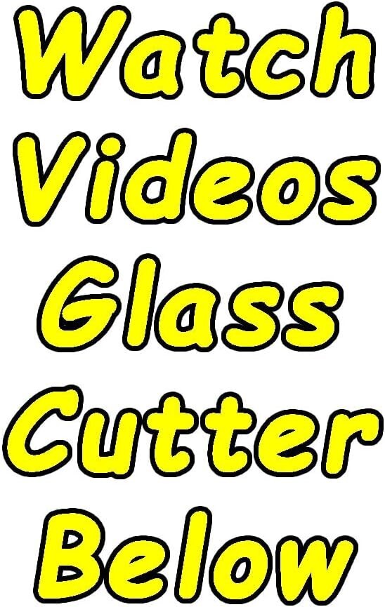 Beginner to Pro Stained Glass Cutter - Oil Included, Lightweight Design