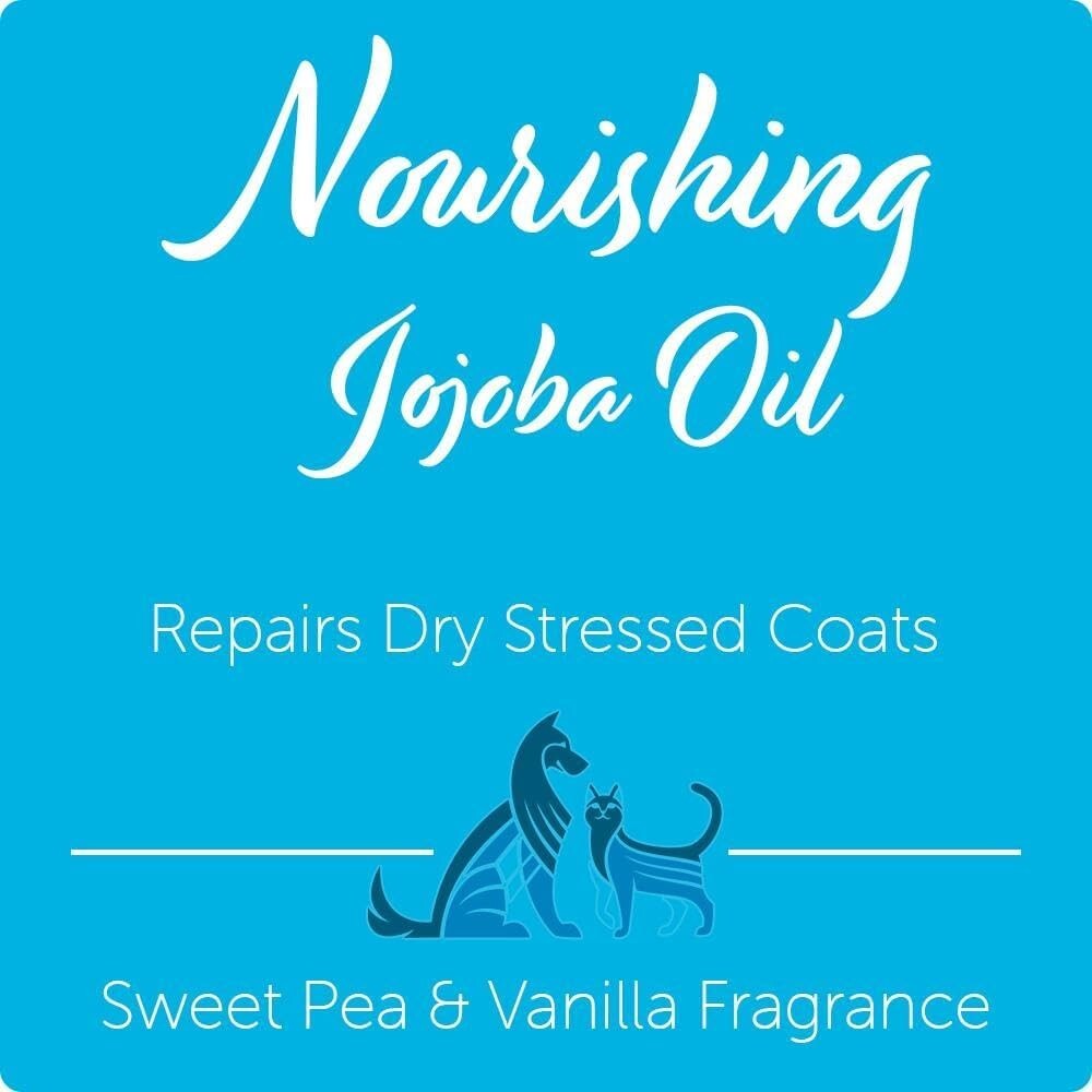 Nourishing Sweet Pea & Vanilla Shampoo Gallon - Jojoba Oil for Pets Health
