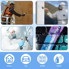 Load image into Gallery viewer, Versatile 17-Pc Airless Paint Sprayer Gun with Easy Install Nozzle Protection
