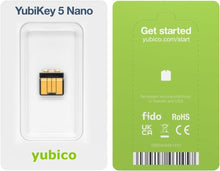 Load image into Gallery viewer, Compact USB-A Security Key for Two-Factor Authentication - FIDO Certified