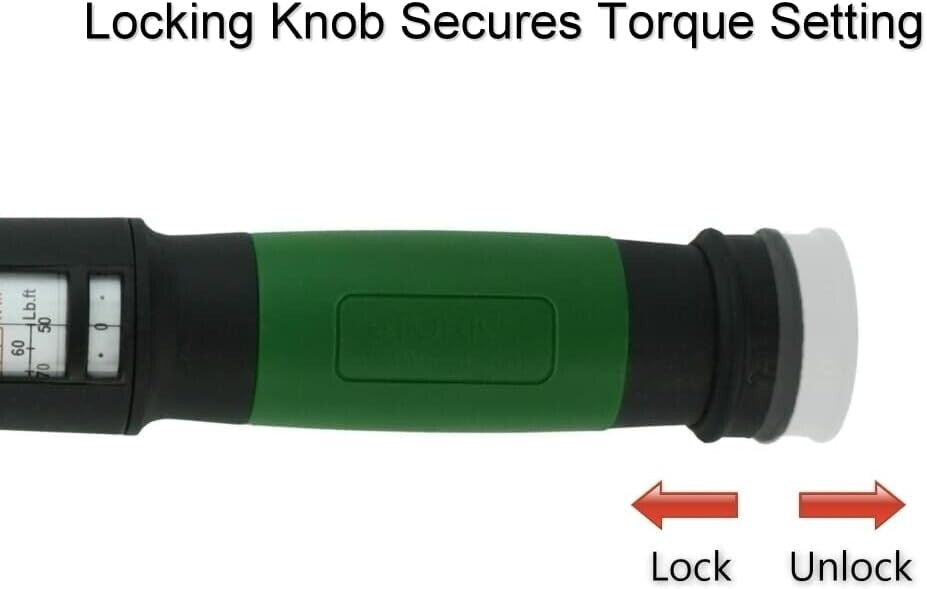 Alloy Steel 1/2-Inch Drive Torque Wrench - 50-250 ft.-lb., Mechanic's Essential