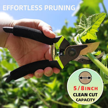Load image into Gallery viewer, Compound Action Loppers and Hedge Clippers Set - Sharp &amp; Efficient Garden Tools