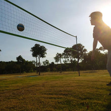 Load image into Gallery viewer, Outdoor Volleyball Set with Easy Setup &amp; Carry Bag - Perfect for Family Fun