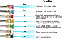 Load image into Gallery viewer, Professional Car Washing Kit: X-887 High Pressure Gun &amp; Foam Cannon with 7 Tips
