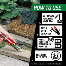 Load image into Gallery viewer, Versatile PL500 Landscape Block Adhesive for Cold Weather Applications, 10 fl oz