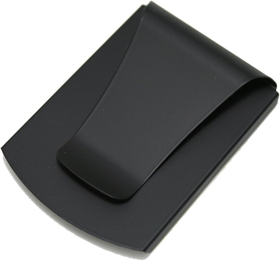 Compact Stainless Steel Money Clip - Perfect for Cards and Cash, Gift-Ready