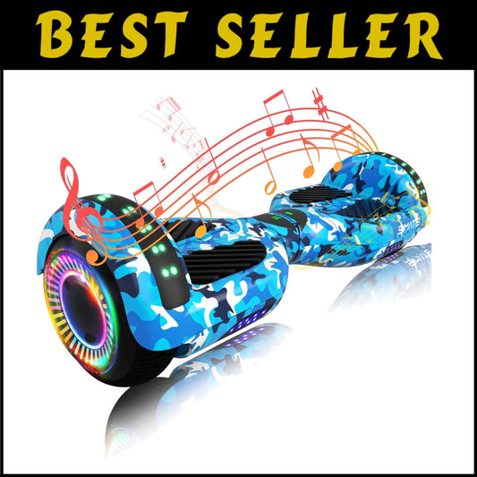 Durable Self-Balancing Hoverboard with Bluetooth - Perfect Gift for Everyone