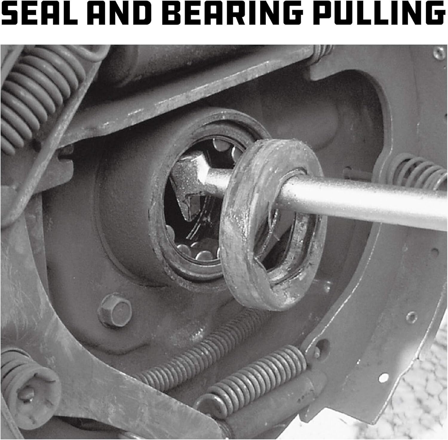 All-in-One Axle Puller and Slide Hammer Tool Set - 21 Pieces for Vehicle Repair