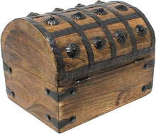 Load image into Gallery viewer, Vintage Handcrafted Treasure Chest – Perfect for Jewelry and Keepsakes Storage