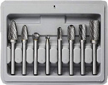 Load image into Gallery viewer, Professional 8-Piece Carbide Rotary File Set for Detailed Wood and Metalwork