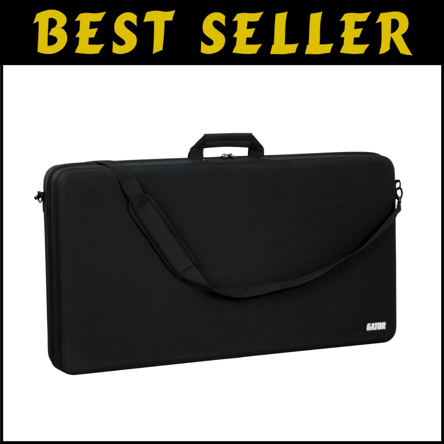 Extra-Large 35'' EVA DJ Controller Case - Lightweight Protection for Gear