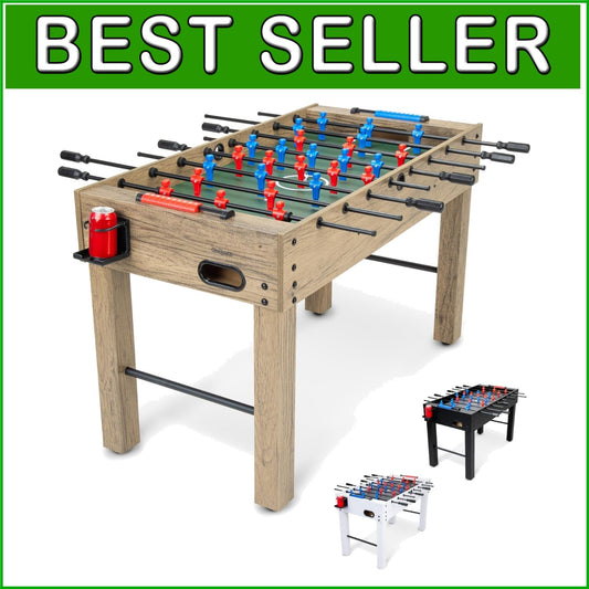 Game Room Essential: 48-Inch Foosball Table in Modern Oak Finish with Cups