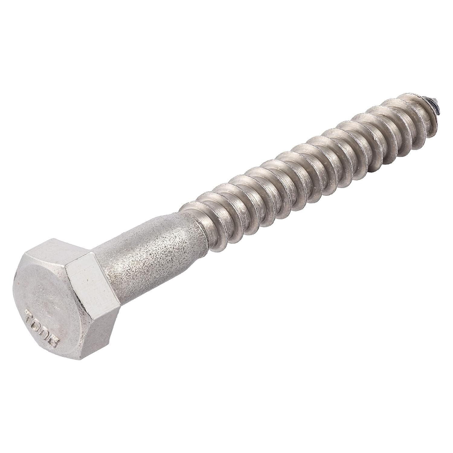 18-8 Stainless Steel 3/8" x 4" Hex Lag Screws - 25 Count for Reliable Fastening