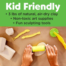 Load image into Gallery viewer, Pottery Wheel for Kids 8+ - Includes 3 lbs Clay &amp; Sculpting Tools for Beginners