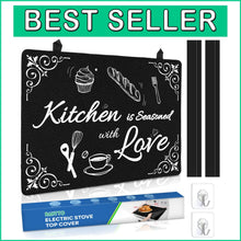 Load image into Gallery viewer, Versatile 28.5x20.5" Stove Top Mat: Heat Insulator, Protector &amp; Ironing Surface
