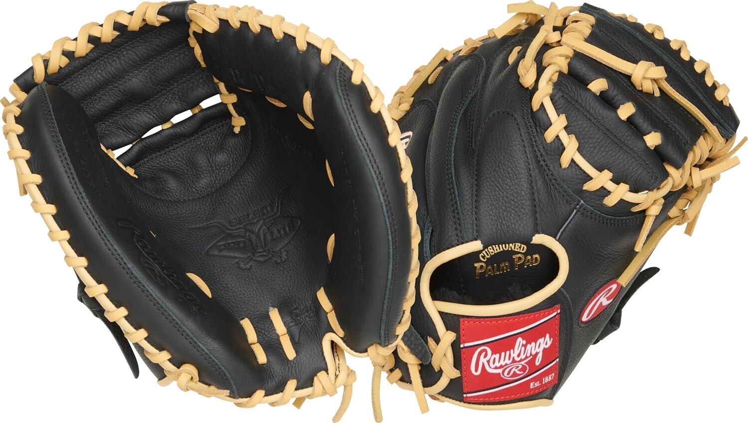 32" Youth Baseball Catcher's Glove - Pro Fit Leather Design for Right Hand Throw