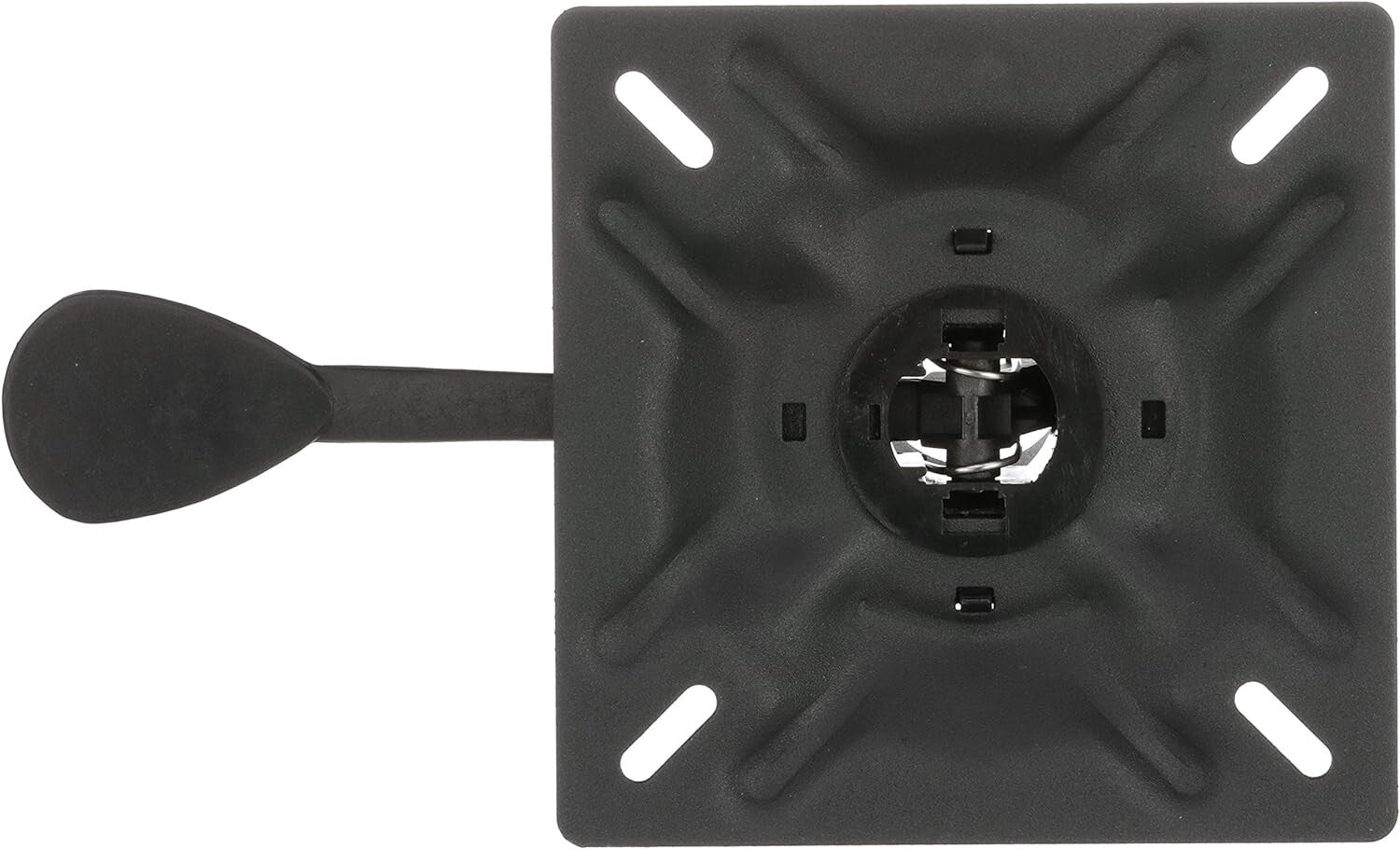 Adjustable Boat Seat Mount with 3-Degree Tilt - Durable Steel Construction