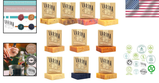 Refreshing Citrus Soap Variety - Handmade Natural Bar Soap for Sensitive Skin