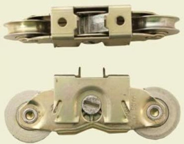 Set of 2 Lightweight 20-Inch Metal Patio Door Rollers - Easy Installation