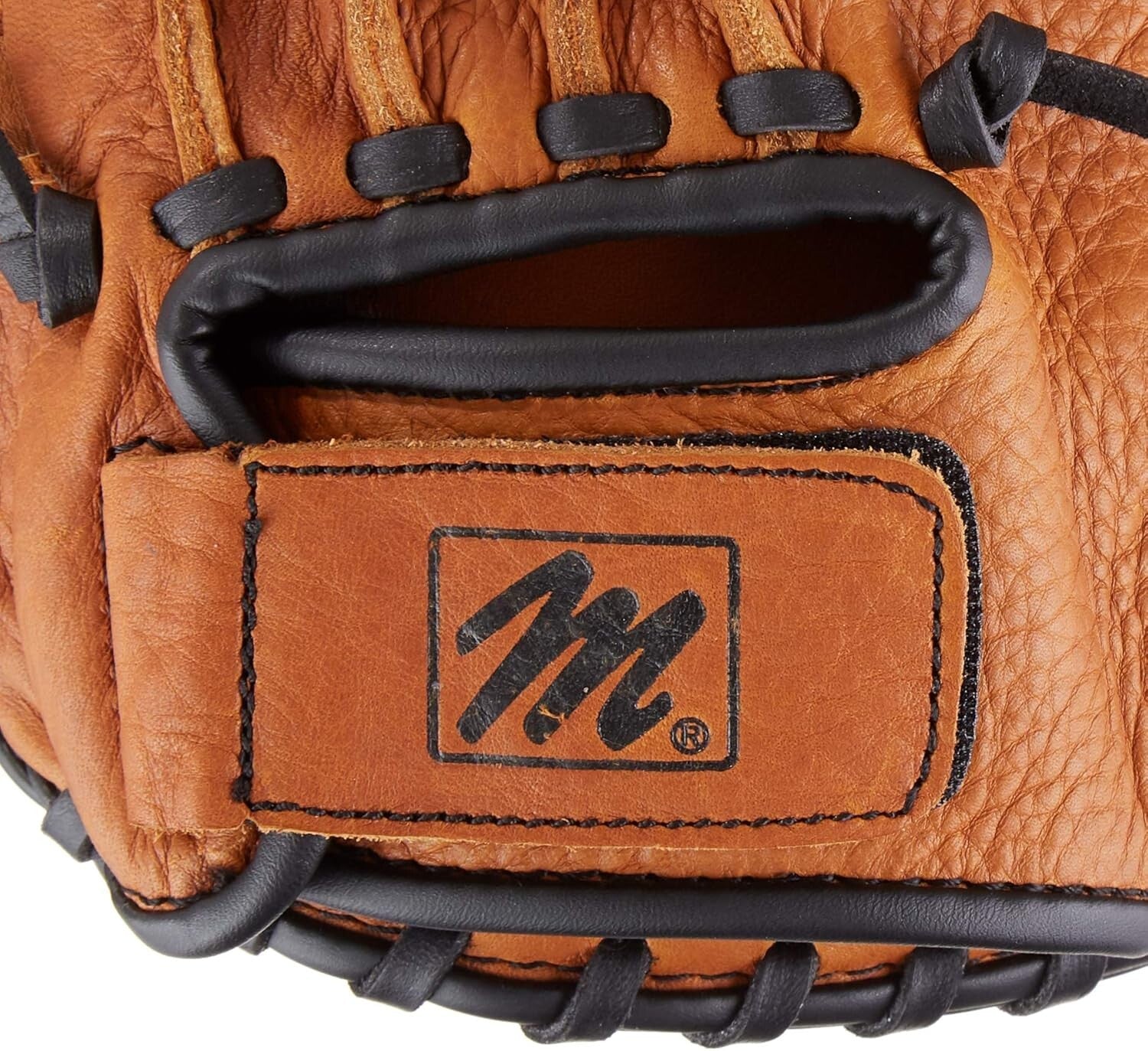 Durable Brown Leather Infield Glove for Youth - Fast Glove-to-Throw Action