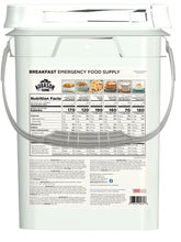 Load image into Gallery viewer, Nutritious 162 Serving Breakfast Emergency Food Supply - 30 Year Shelf Life