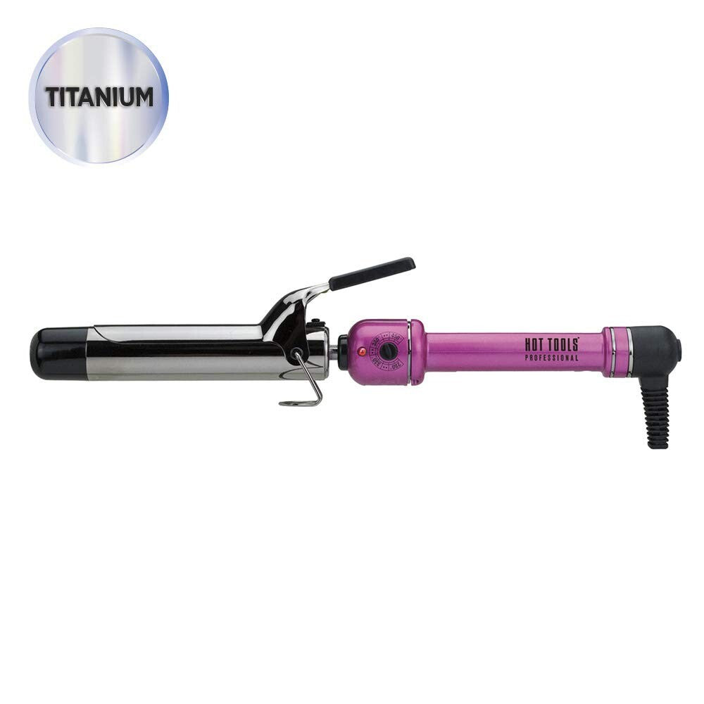 8ft Professional Titanium Curling Iron - Lightweight, Safe & Effective Styling