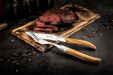 Load image into Gallery viewer, Premium Stainless Steel Steak Knives with Olive Wood Handles - Set of 6
