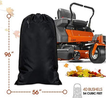 Load image into Gallery viewer, Durable Lawn Tractor Leaf Catcher Bag - 54 Cubic Feet with Secure Drawstring