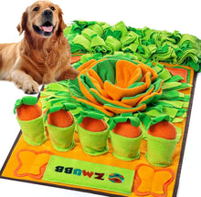 Load image into Gallery viewer, Interactive Snuffle Mat for Dogs - 31''x19'' Slow Feeder Feeding Puzzle Toy