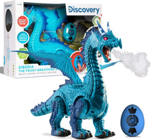 Load image into Gallery viewer, Large Remote Control Dragon Toy with Wing-Flapping, Roaring &amp; Light-Up Features