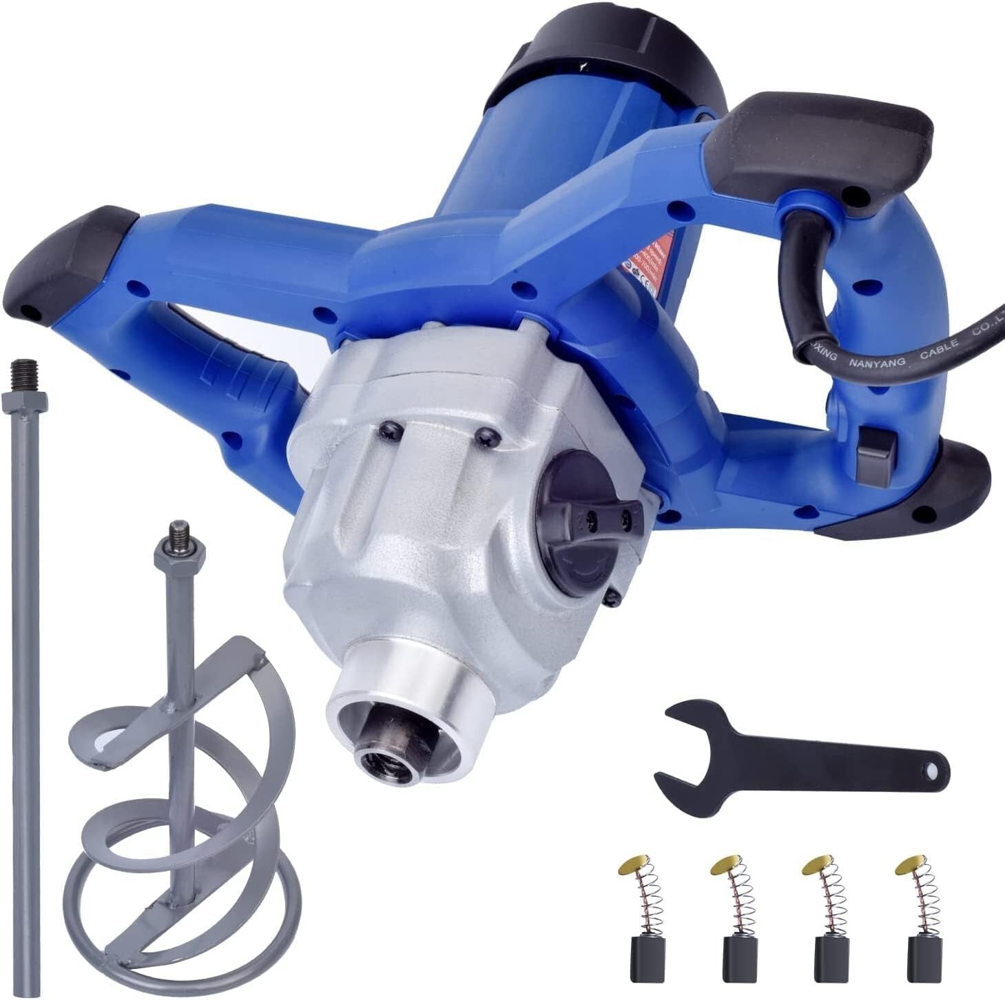 Lightweight 1800W Electric Mixer with 7 Speeds - Perfect for Paint, Grout & More