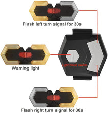 Load image into Gallery viewer, Waterproof Bicycle Tail Light with Remote-Control Turn Signals for Night Safety