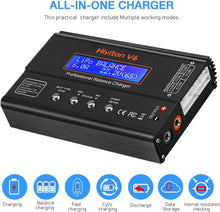 Load image into Gallery viewer, Multi-Functional Lipo Battery Charger: 1-6S Balance, Fast Charging, Safety Fe...