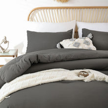 Load image into Gallery viewer, Super King Plus 128x120 Comforter and Pillowcases - Lightweight Boho Bedding Set