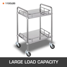 Load image into Gallery viewer, Durable 8 x 2 Inch Heavy-Duty Swivel Casters with Double Lock - 1100LBS Capacity