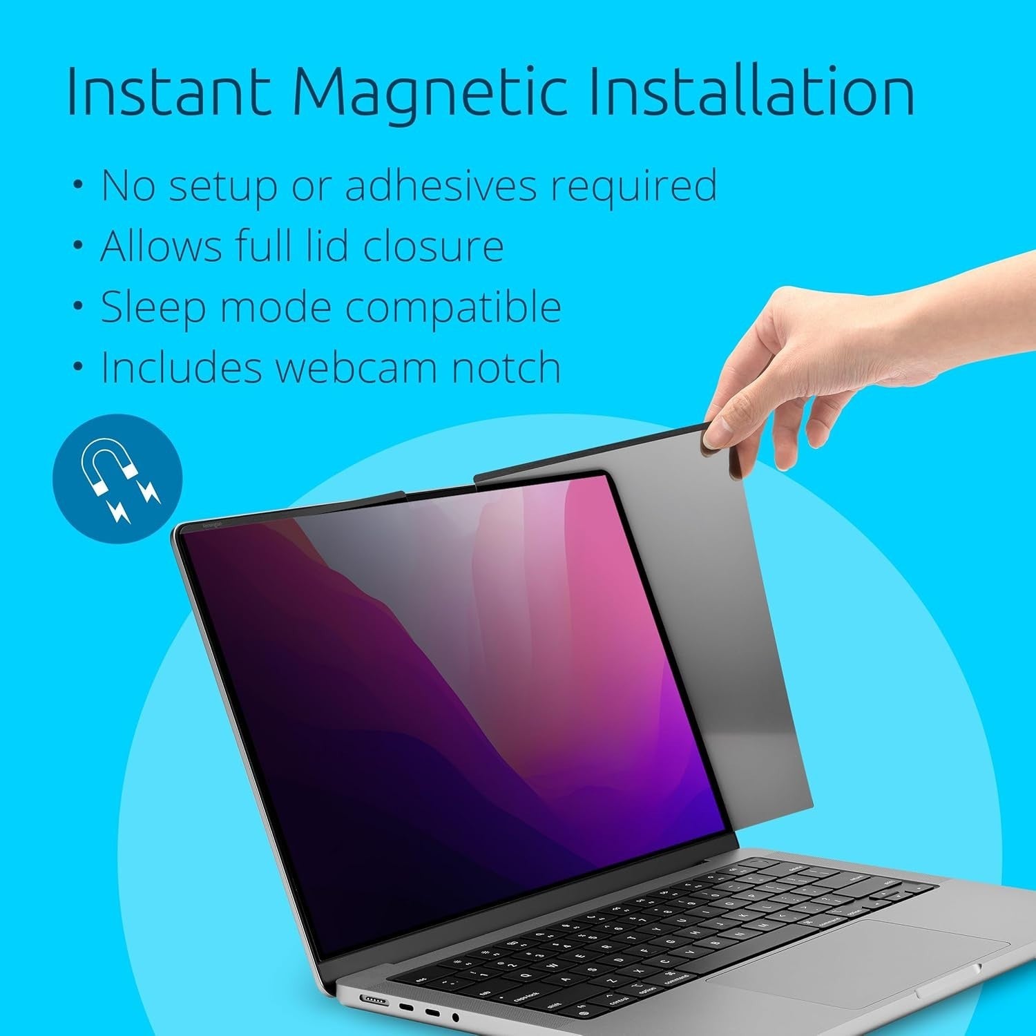 2021-2024 MacBook Pro 16" Magnetic Privacy Filter - Blue Light & Glare Reduction