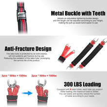Load image into Gallery viewer, Heavy Duty Pull-Up Assistance Bands with Adjustable Knee Rest for Easy Training