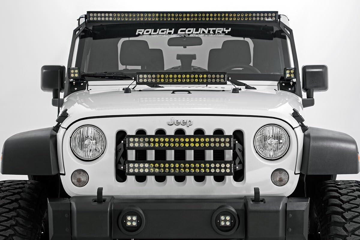 20-Inch CREE LED Light Bar with 9600 Lumens - Perfect for Nighttime Adventures