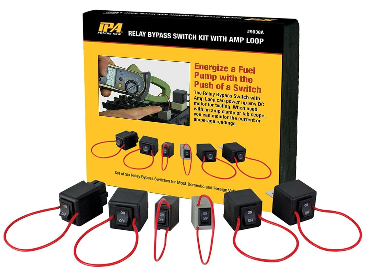 Compact Relay Bypass Switch Kit with Amp Loop for Automotive Testing ...
