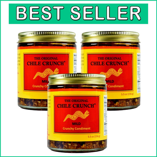 Crunchy Mild Mexican Salsa and Sauce - All Natural Flavor Explosion 3-Pack