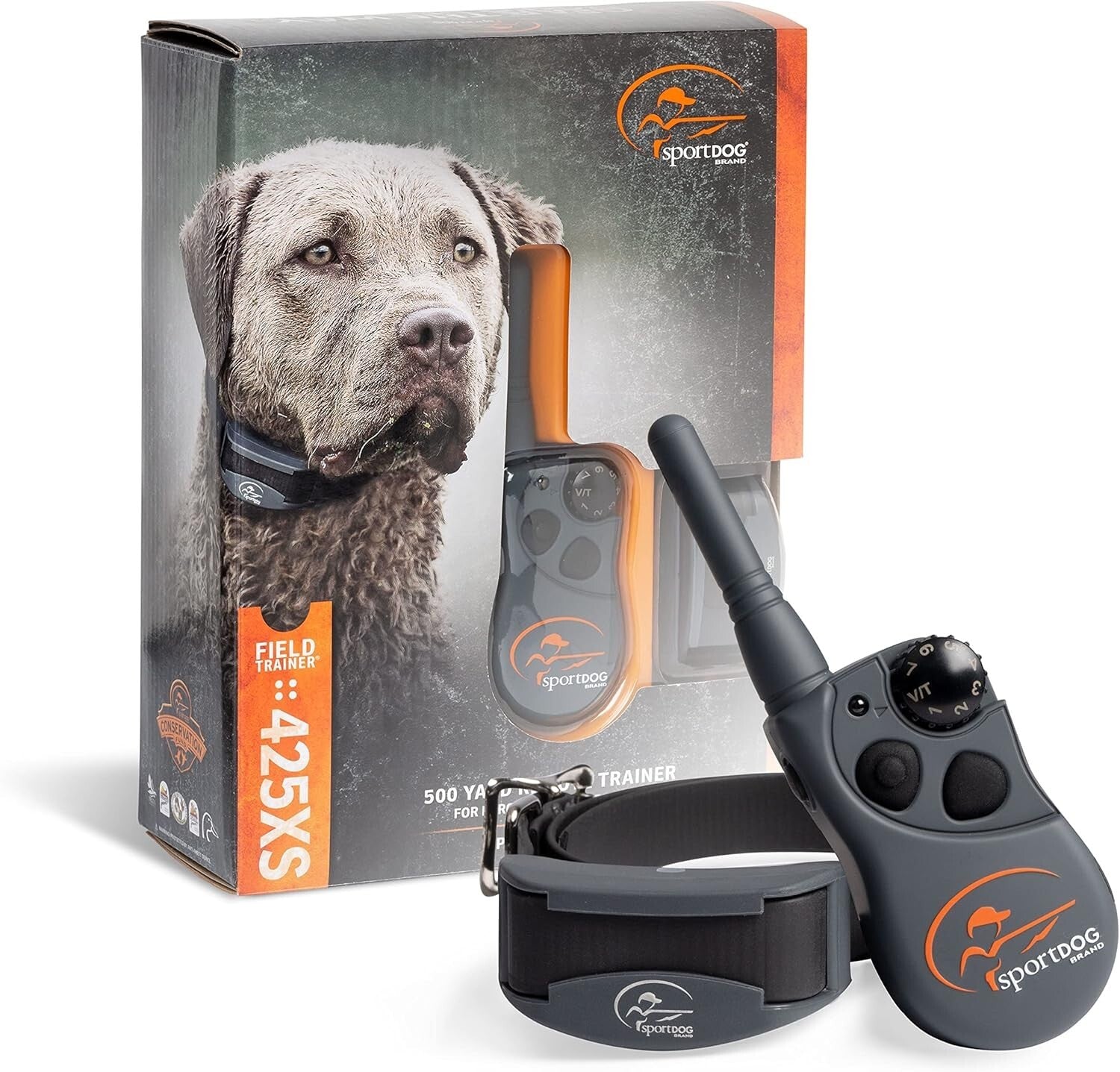 FieldTrainer 425XS Submersible Dog Training Collar - Adjustable for All Breeds