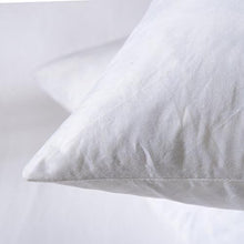 Load image into Gallery viewer, Luxurious Down Feather Pillow Inserts 28x28 - Set of 2 Cotton Cover Essentials