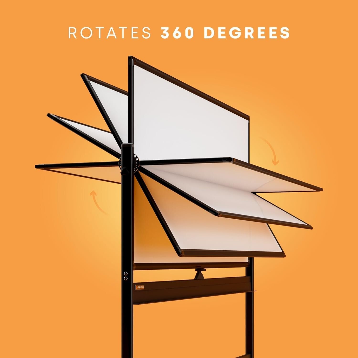 Versatile 70x36 Double-Sided Whiteboard on Wheels - Perfect for Home & Office