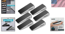Load image into Gallery viewer, Modern Heavy-Duty Door Stop Set - Zinc Construction &amp; Wall Protectors Included