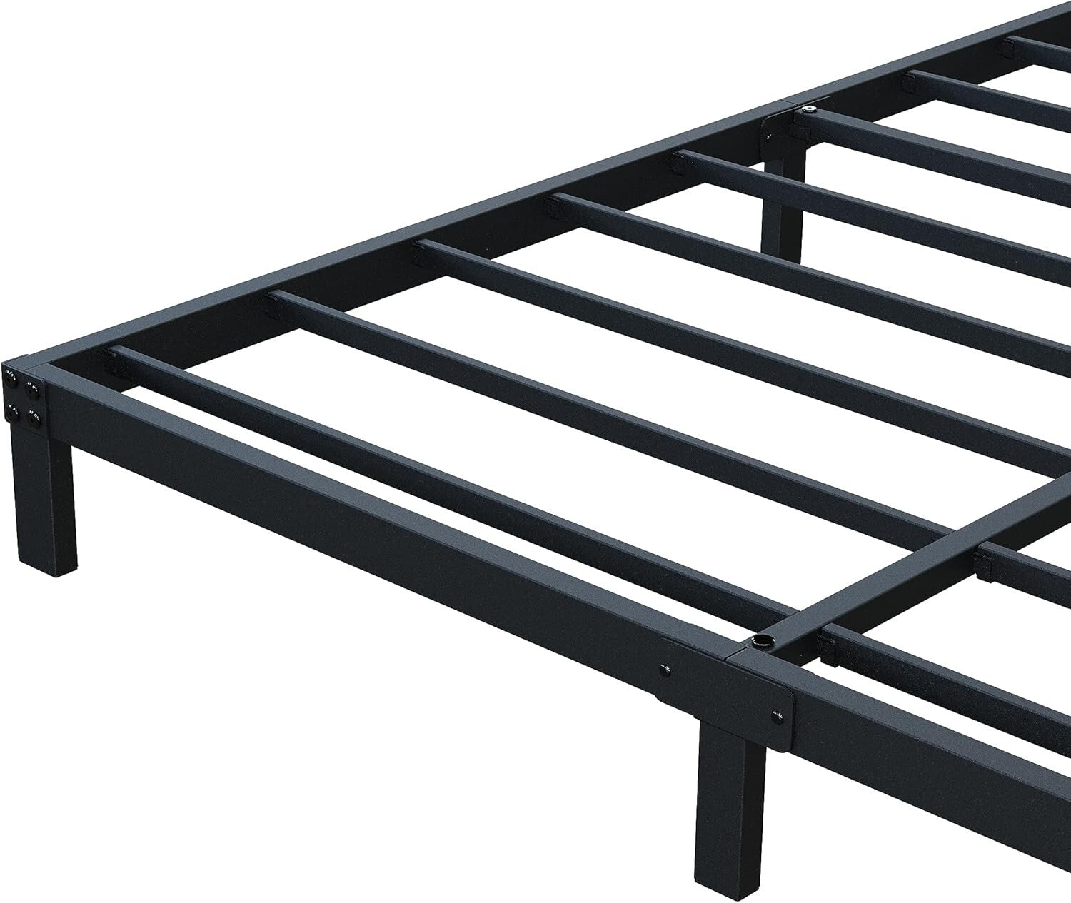 Elegant & Sturdy 7-Inch Full Bed Frame - Squeak & Scratch Resistant Design