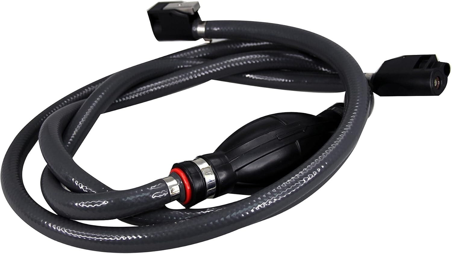 7ft Ethanol-Compatible Fuel Hose with Alcohol Resistant Material & Rubber Primer
