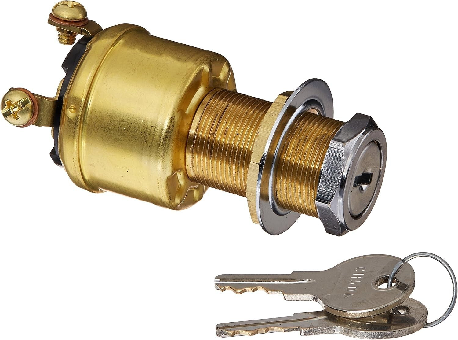 Lightweight 4-Way Ignition Switch - Perfect for Heavy-Duty Applications